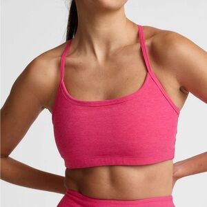 Beyond Yoga Pink Space Dyed Sports Bra